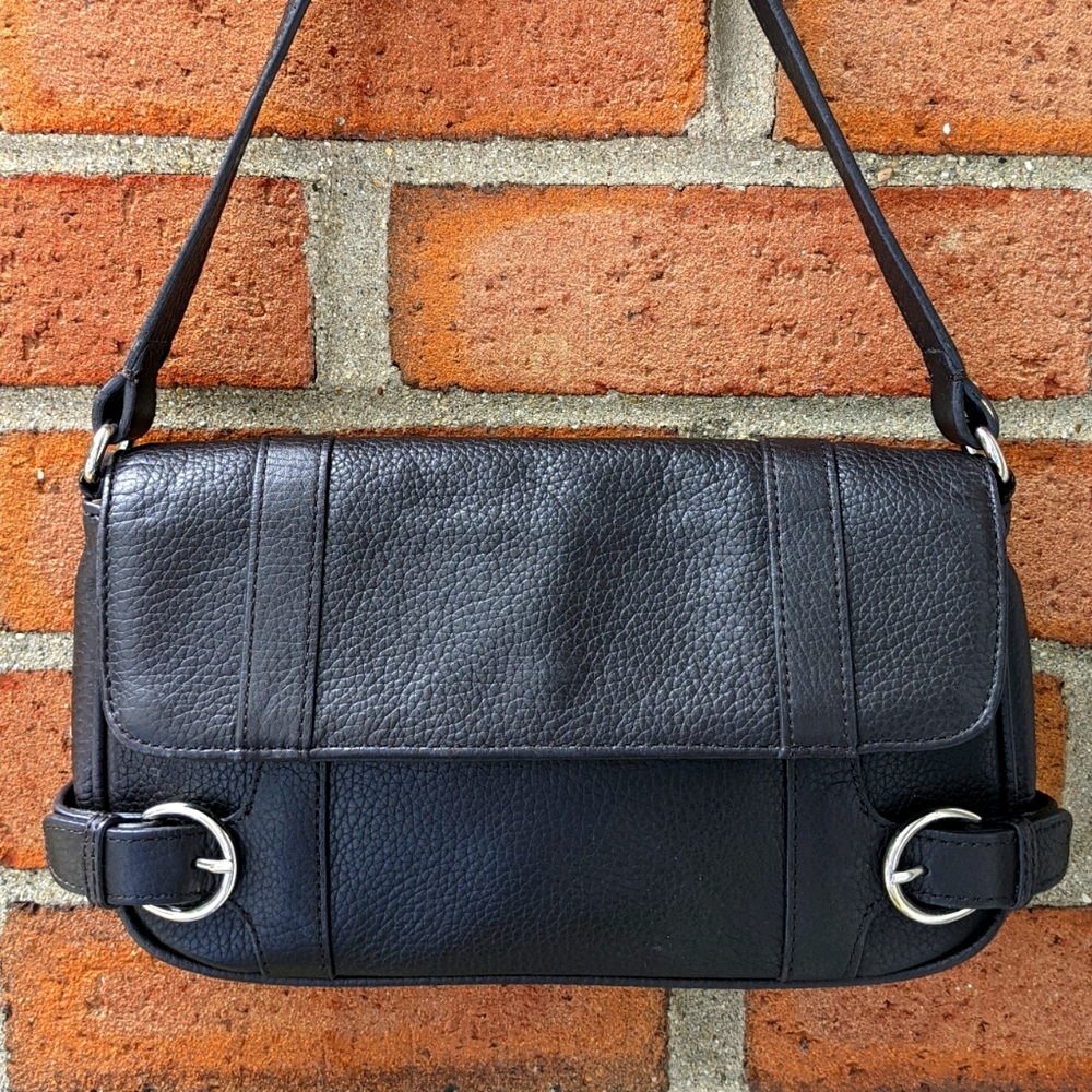 Ann Taylor LOFT Brown Leather Handbag